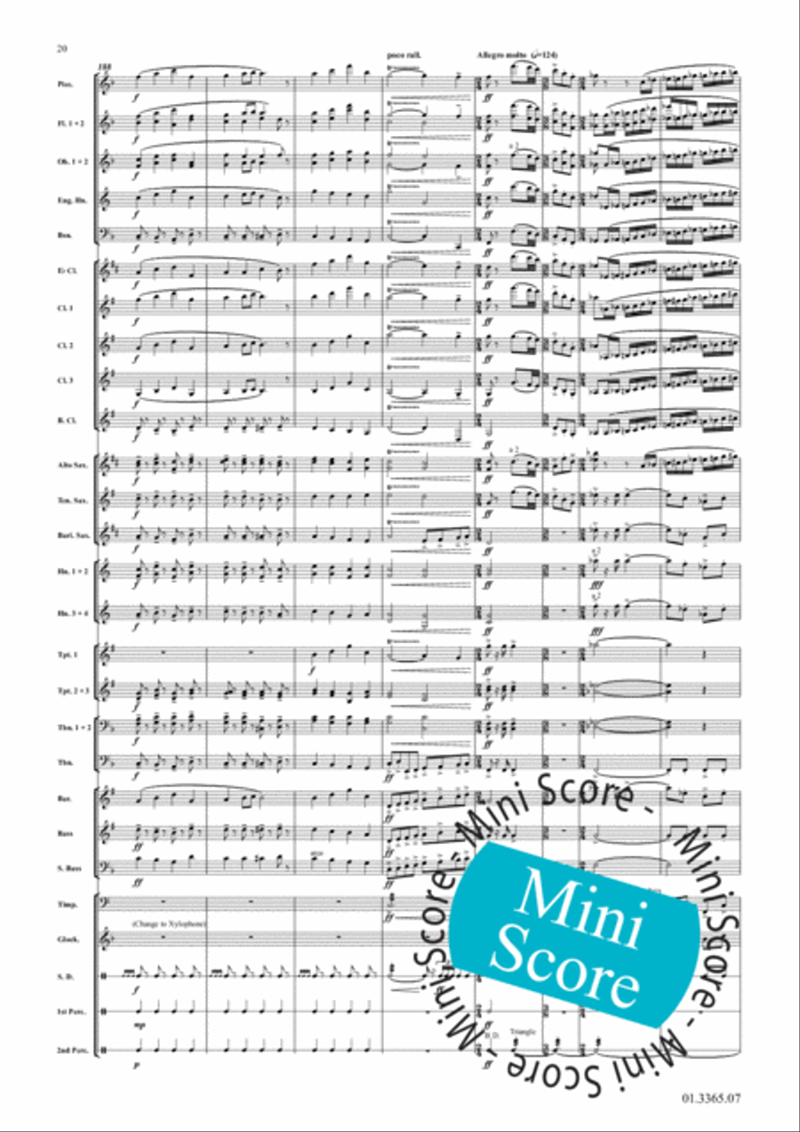 Britannica Britannica Concert Band scores gallery preview page 22