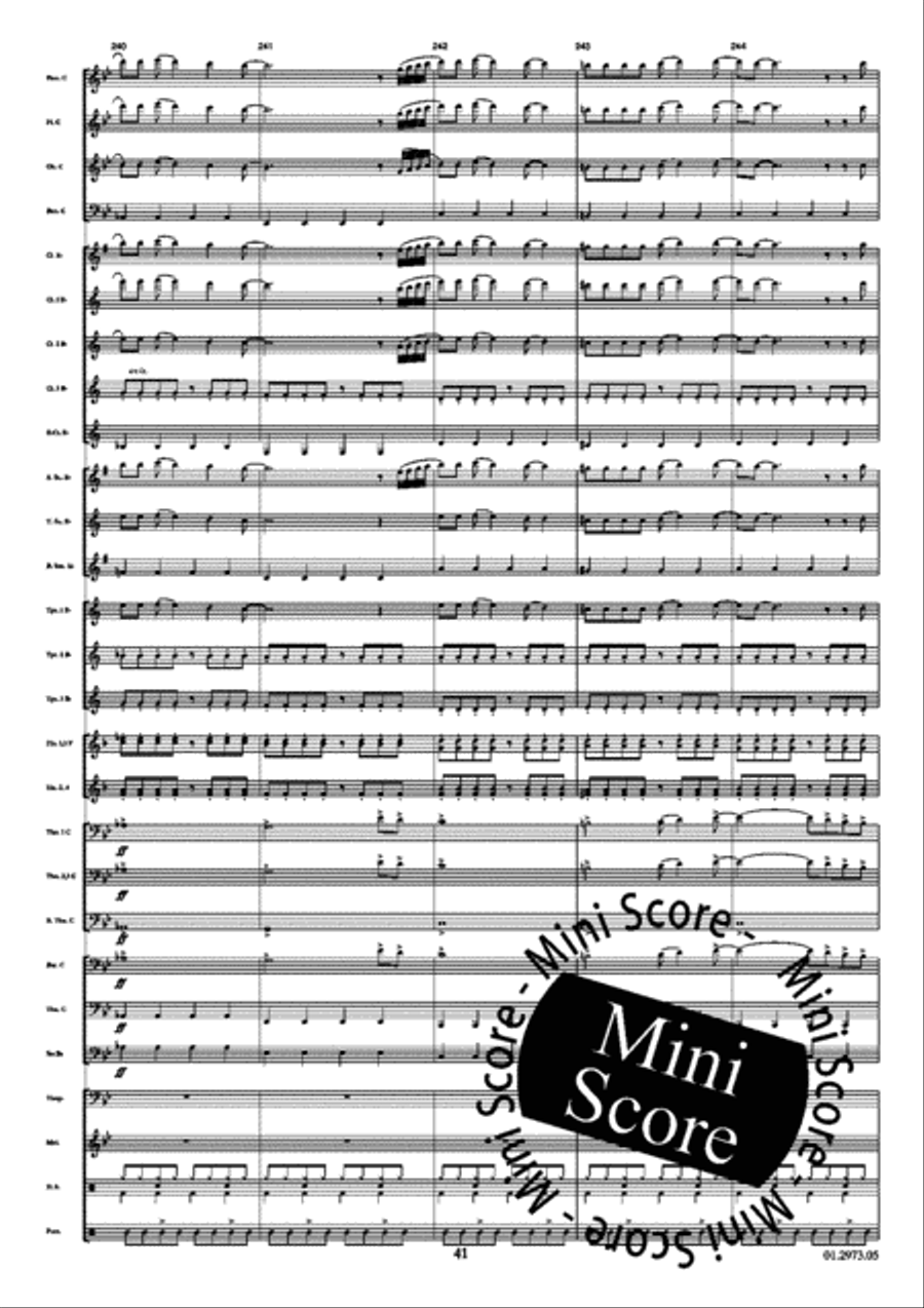 God Save the 'Queen' Concert Band scores gallery preview page 45