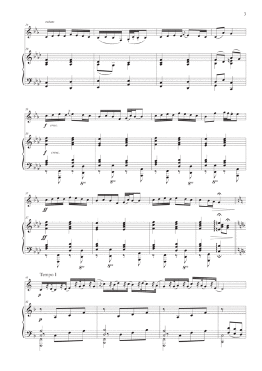Humoresque No. 7 for Horn and Piano Humoresque No. 7 for Horn and Piano Horn scores gallery preview page 3