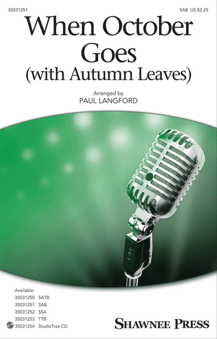 When October Goes When October Goes 3-Part scores gallery preview page 1