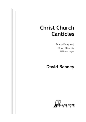 Book cover for Christ Church Canticles (SATB, organ)