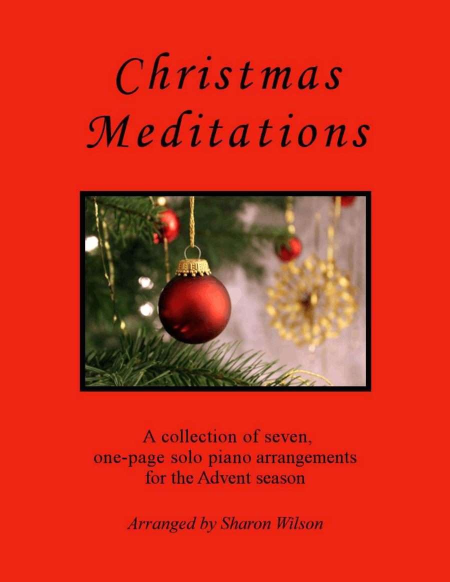 Christmas Meditations (A Collection of One-Page Carols for Solo Piano) Piano Solo scores gallery preview page 1