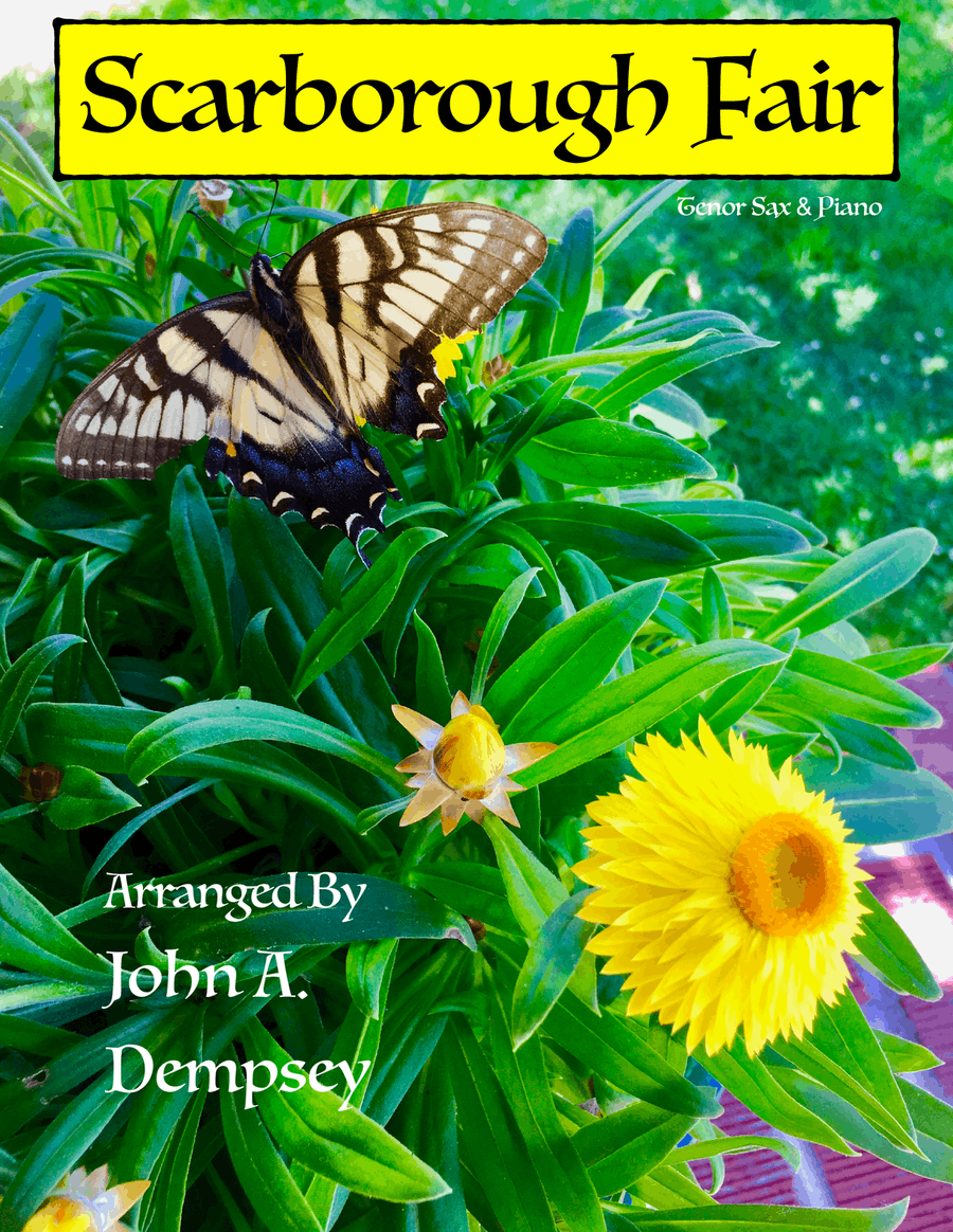Scarborough Fair (Tenor Sax and Piano) Tenor Saxophone scores gallery preview page 1