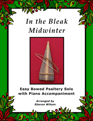 In the Bleak Midwinter (Easy Bowed Psaltery Solo with Piano Accompaniment)