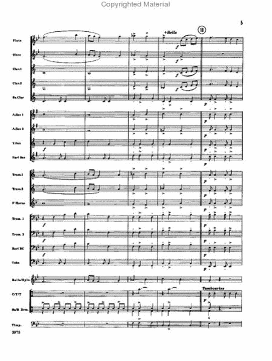 Academic Pageant Academic Pageant Concert Band scores gallery preview page 5