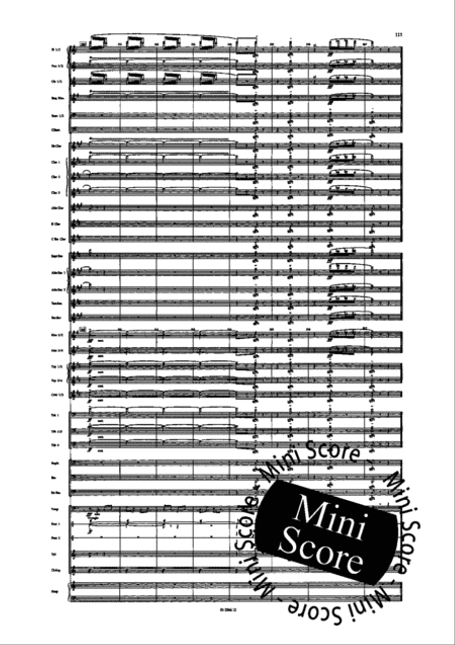 Fifth Symphony Fifth Symphony Concert Band scores gallery preview page 116