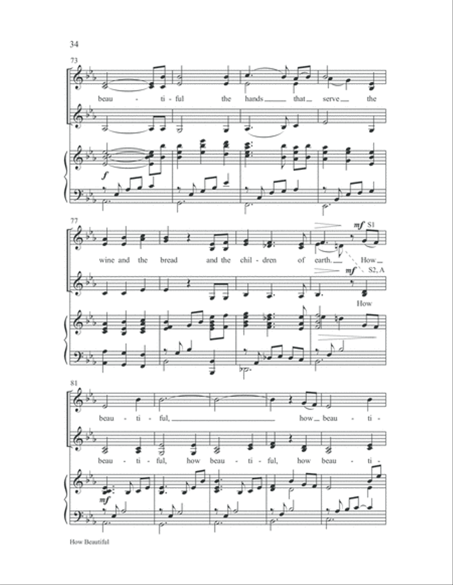 Women in Song 4 Women in Song 4 SSA scores gallery preview page 36