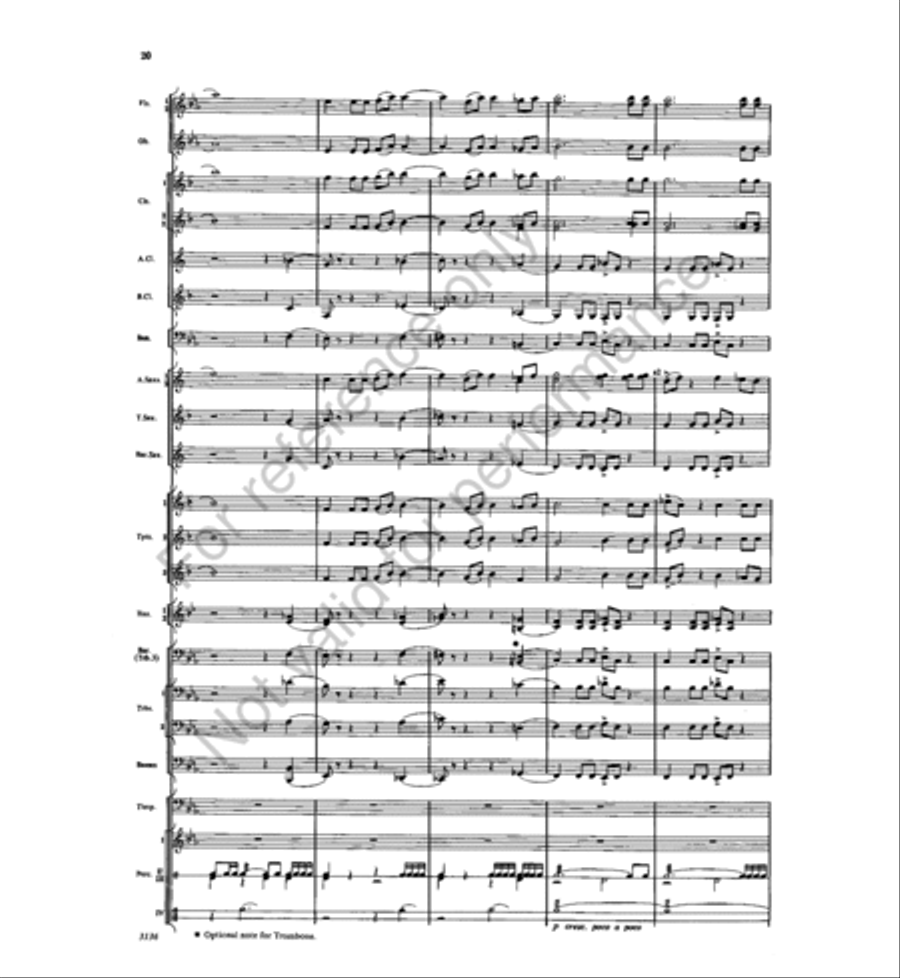 Prayer and Proclamation Prayer and Proclamation Concert Band scores gallery preview page 20