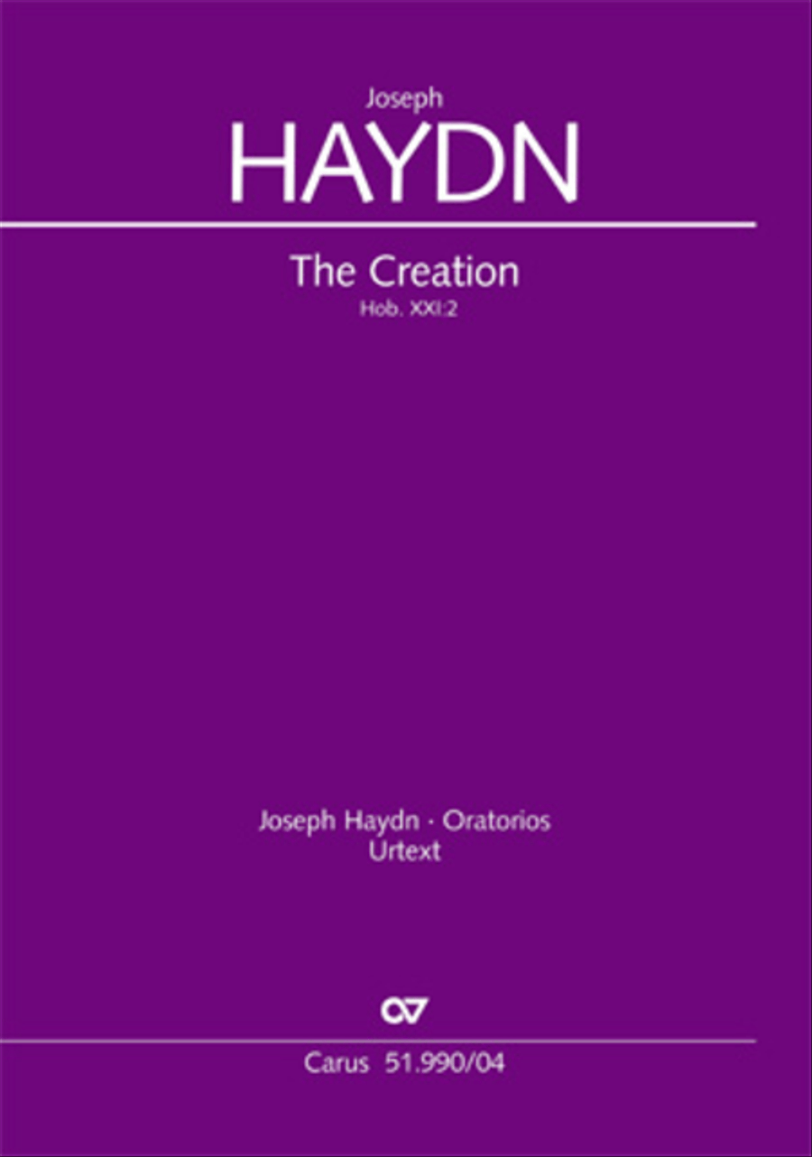 The Creation 4-Part scores gallery preview page 1