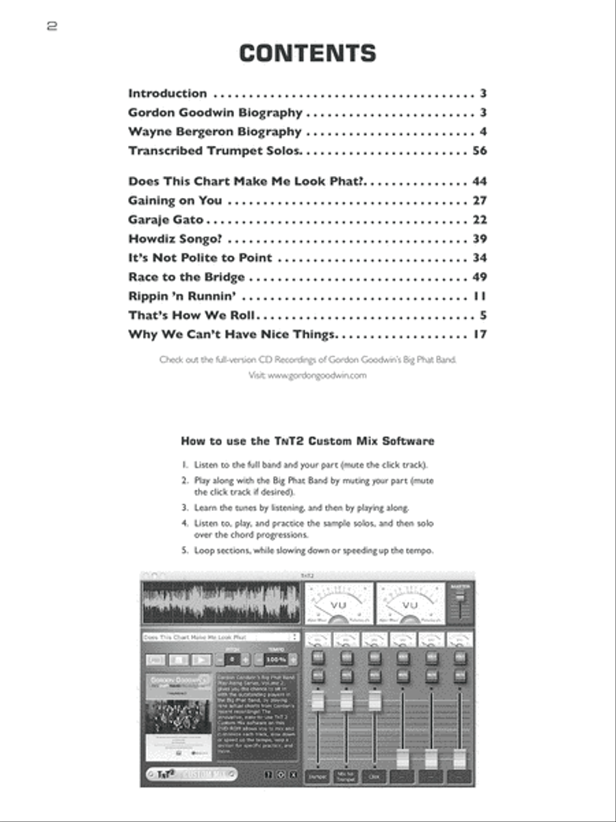 Gordon Goodwin's Big Phat Play Along, Volume 2 Cornet scores gallery preview page 3