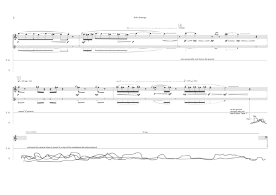 False Entropy Woodwind Duet scores gallery preview page 5