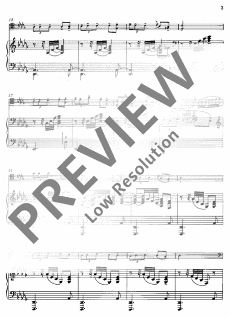 Habañera Piano Accompaniment scores gallery preview page 4