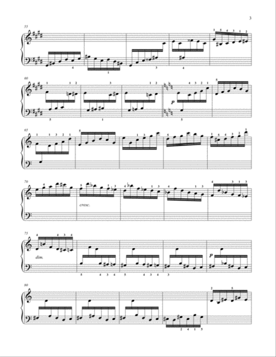 Moto Perpetuo, Op. 135, No. 3 Piano scores gallery preview page 3