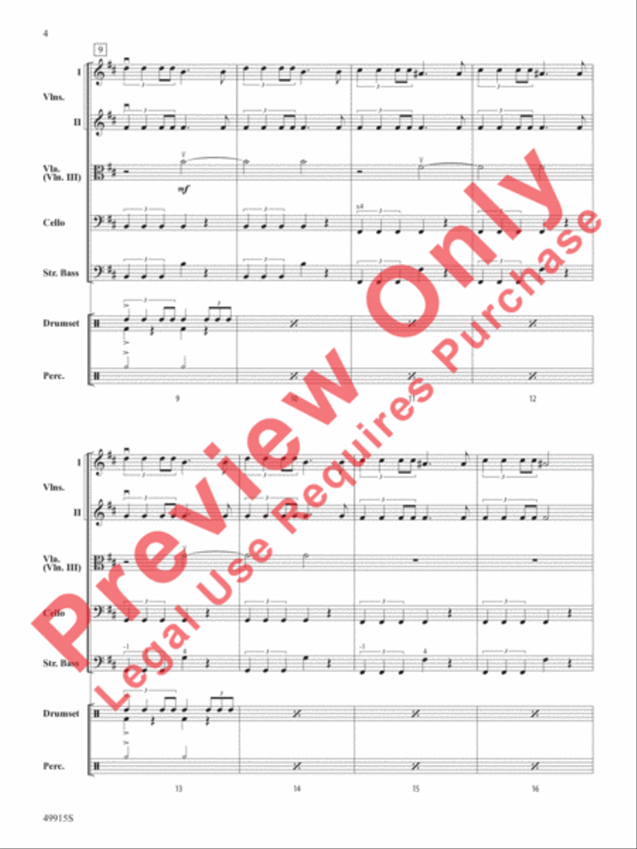Enemy String Orchestra scores gallery preview page 5
