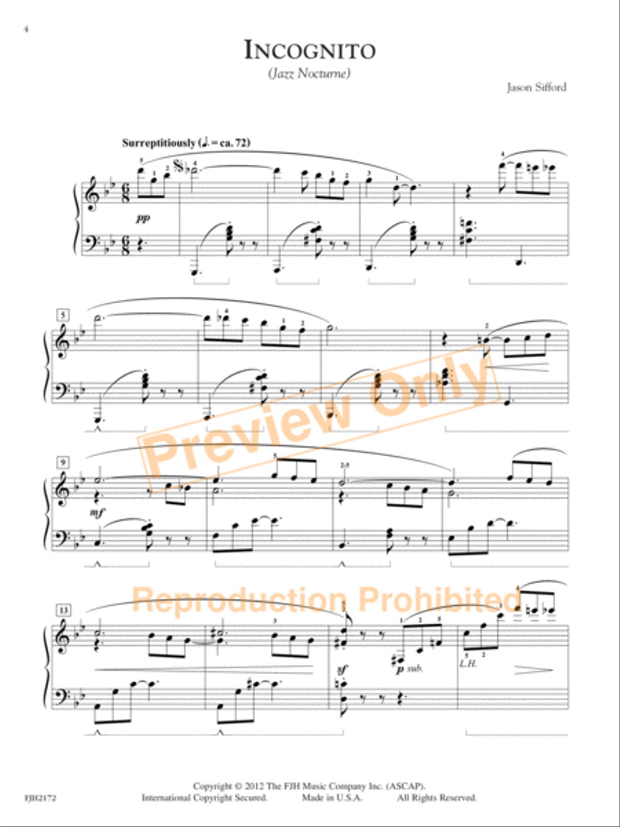 In Recital! for the Advancing Pianist, Original Solos, Book 2 (NFMC) Piano Method scores gallery preview page 3