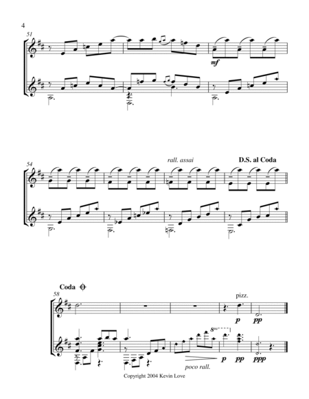 Julia Florida - Barcarola (Violin and Guitar) - Score and Parts image number null