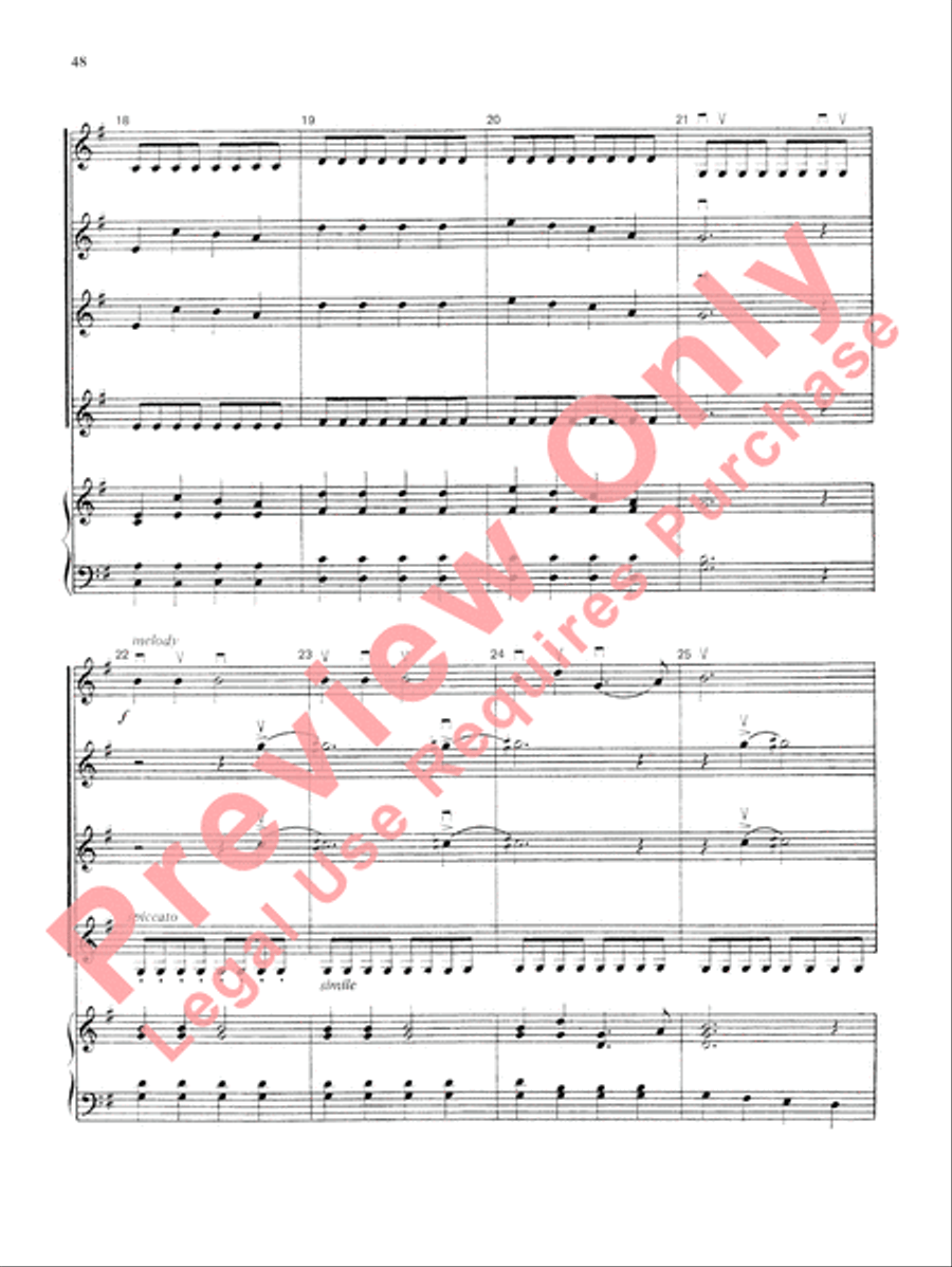 Highland/Etling Violin Quartet Series: Book 3
