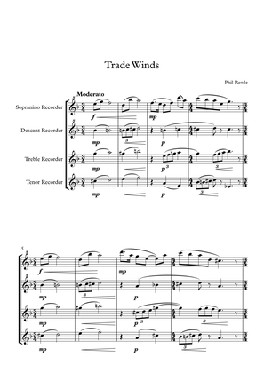 Trade Winds - Recorder Quartet
