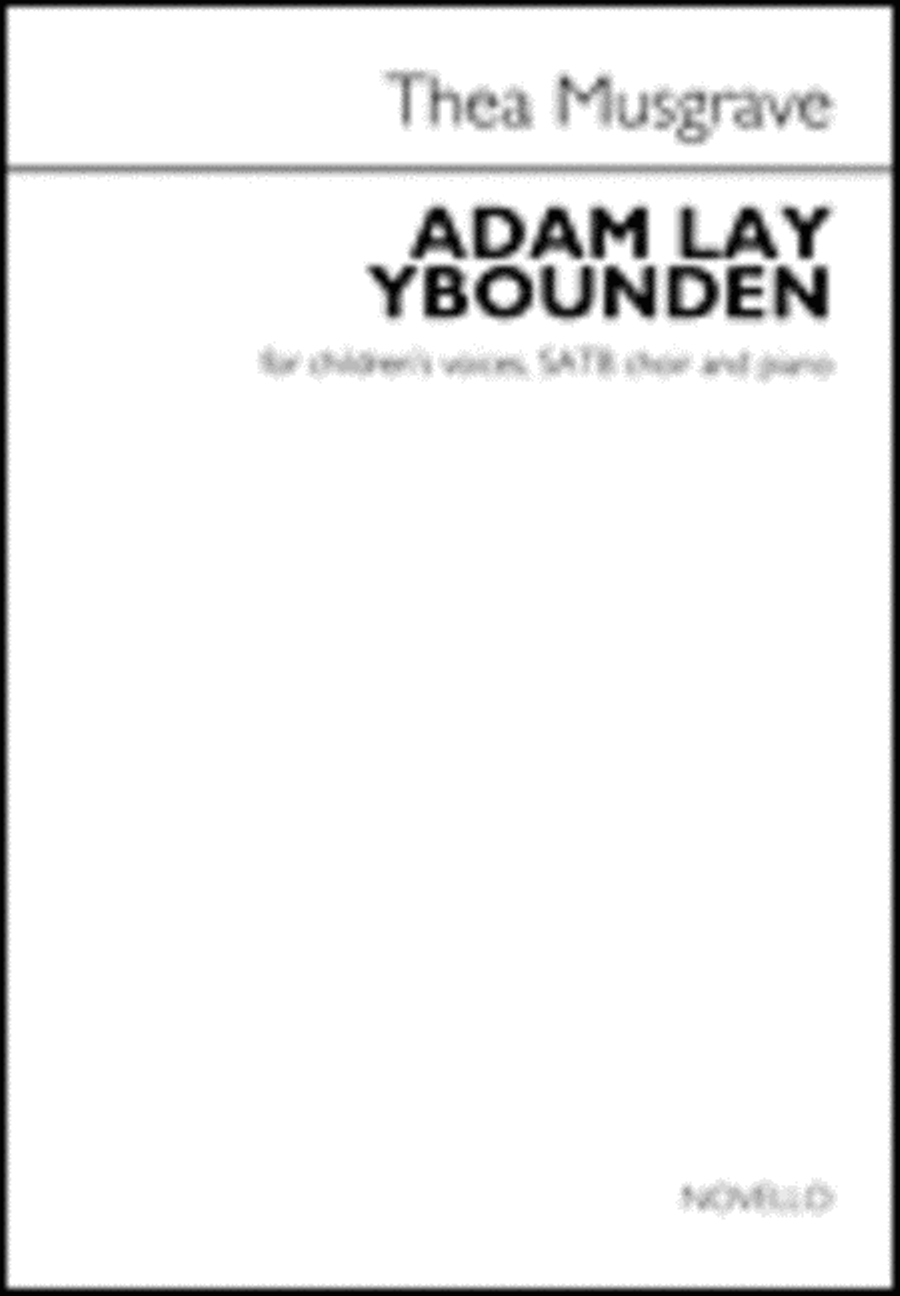 Book cover for Adam Lay Ybounden