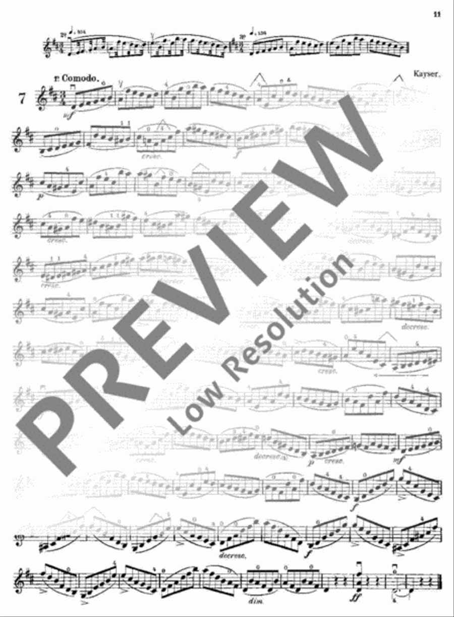 The Masters of the Violin Violin Solo scores gallery preview page 12