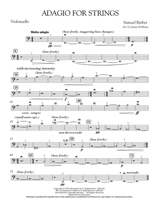 Adagio For Strings - Cello