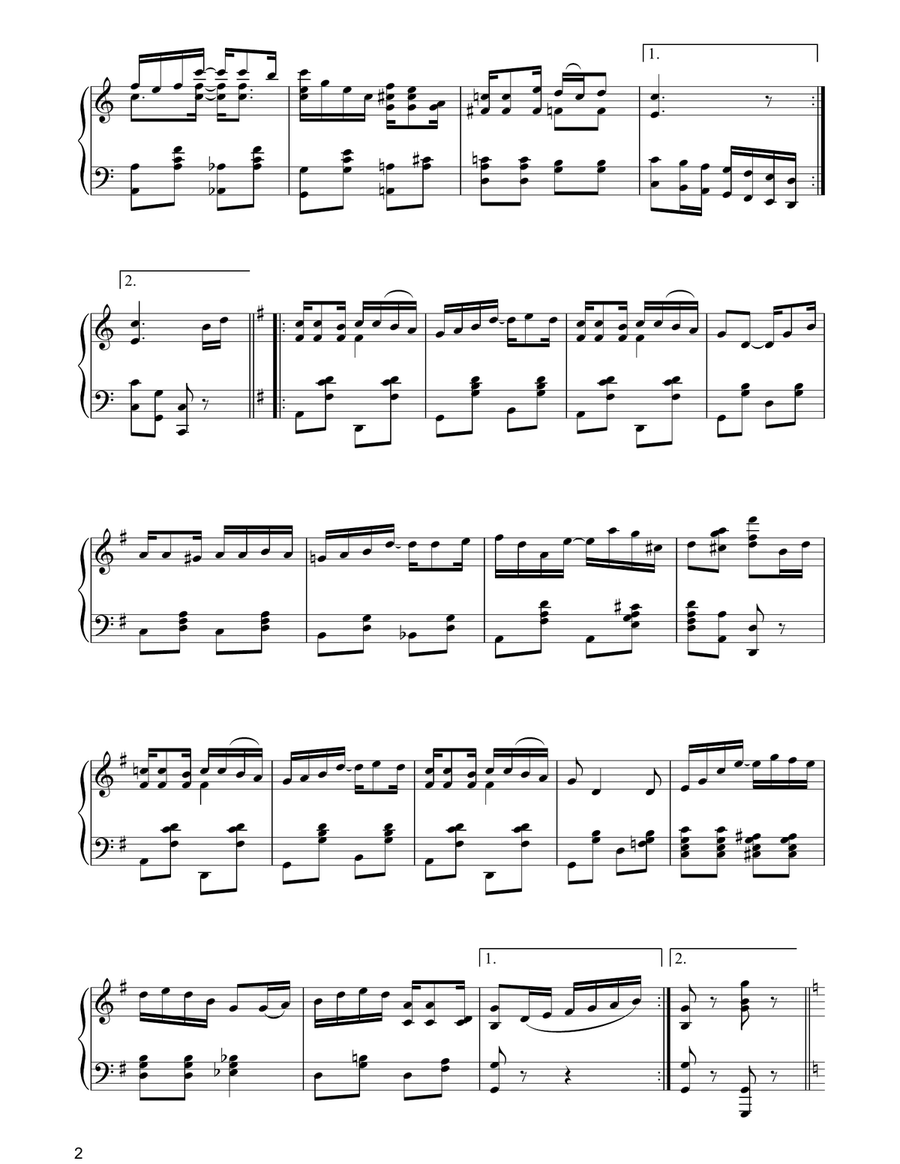 Strenuous Life Strenuous Life Piano Solo scores gallery preview page 2