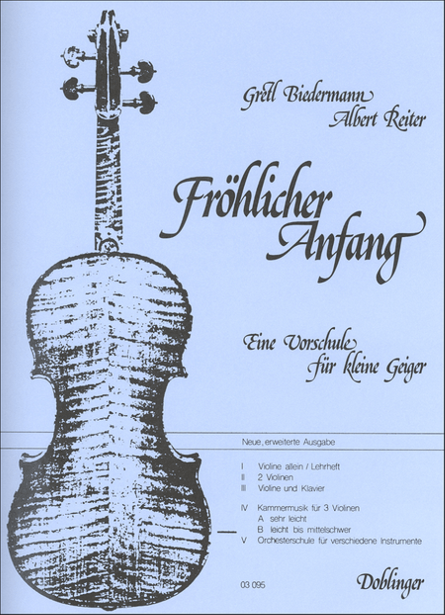 Frohlicher Anfang Band 4 B School and Community scores gallery preview page 1