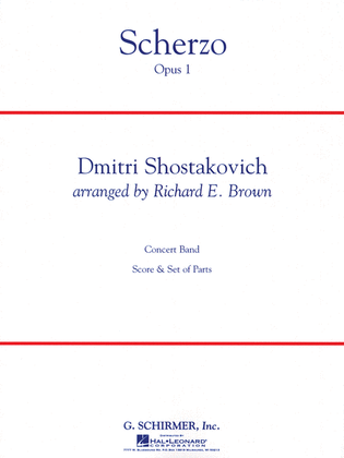 Book cover for Scherzo, Op. 1