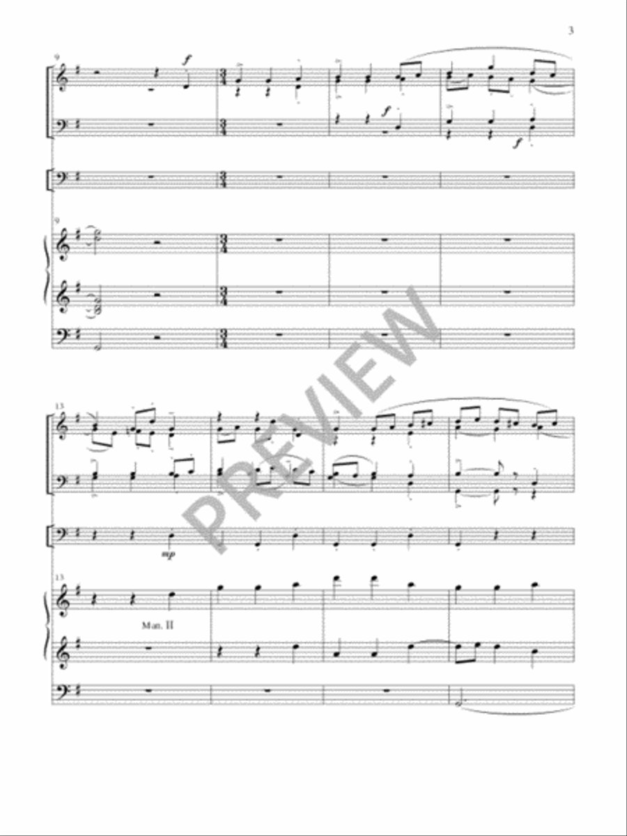 Gaudeamus! Trombone scores gallery preview page 4