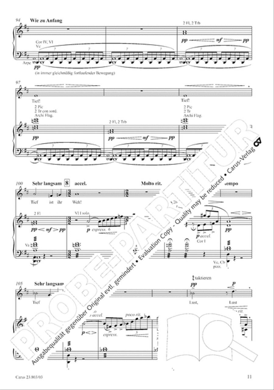 Symphony No. 3 Divisi scores gallery preview page 12