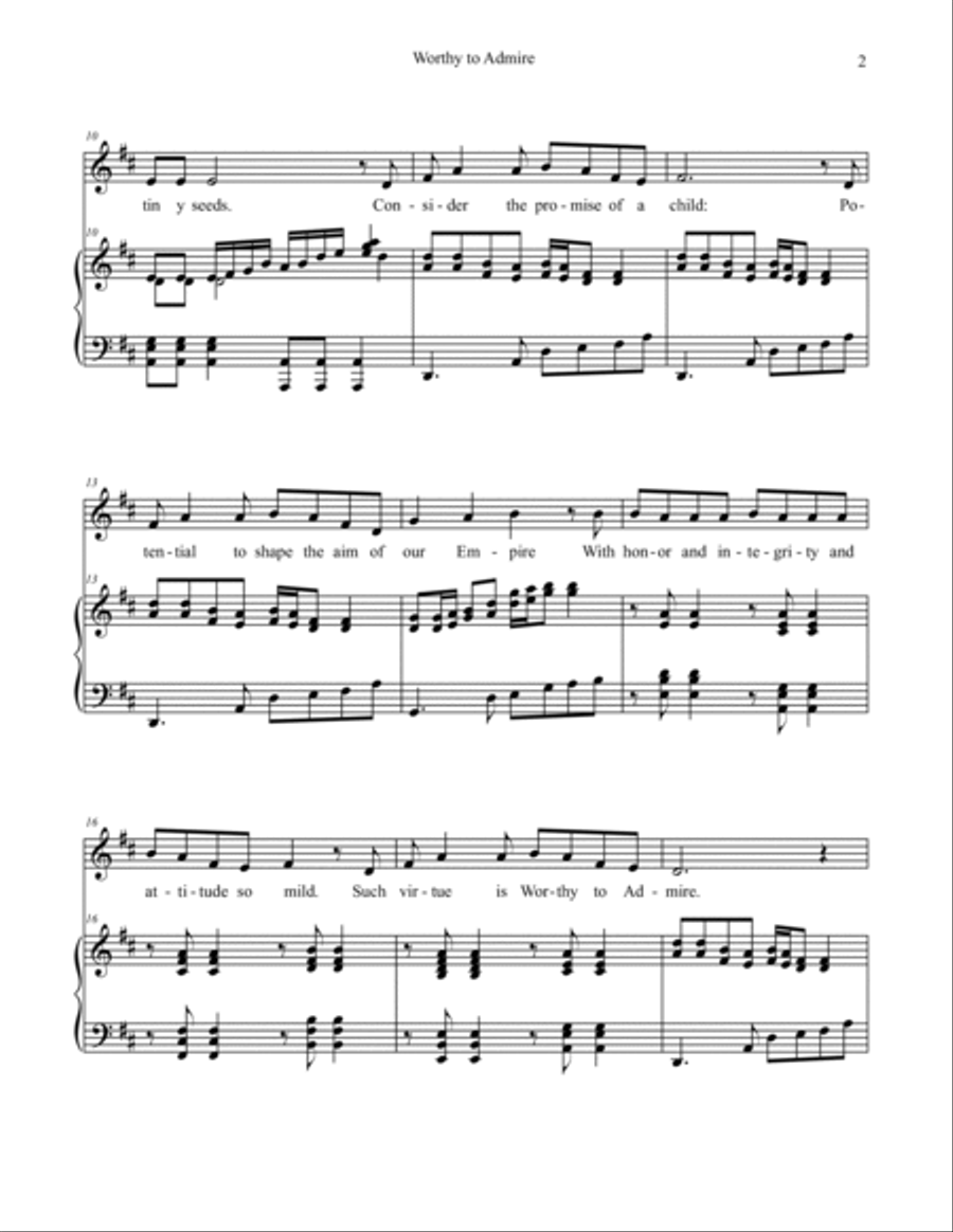 Worthy to Admire Worthy to Admire SA scores gallery preview page 3