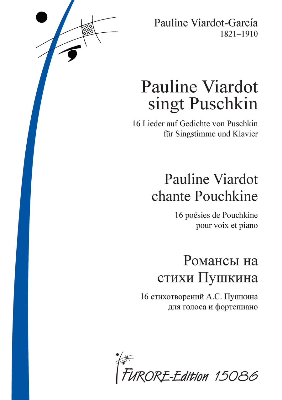 Pauline Viardot sings Puschkin Voice Solo scores gallery preview page 1