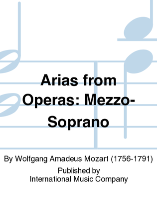 Book cover for Mezzo-Soprano. 7 Arias