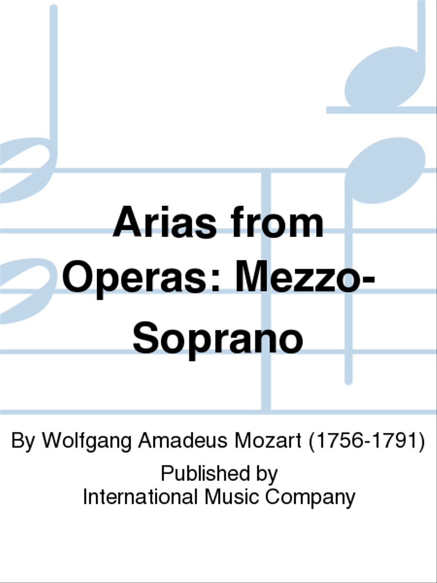 Mezzo-Soprano. 7 Arias