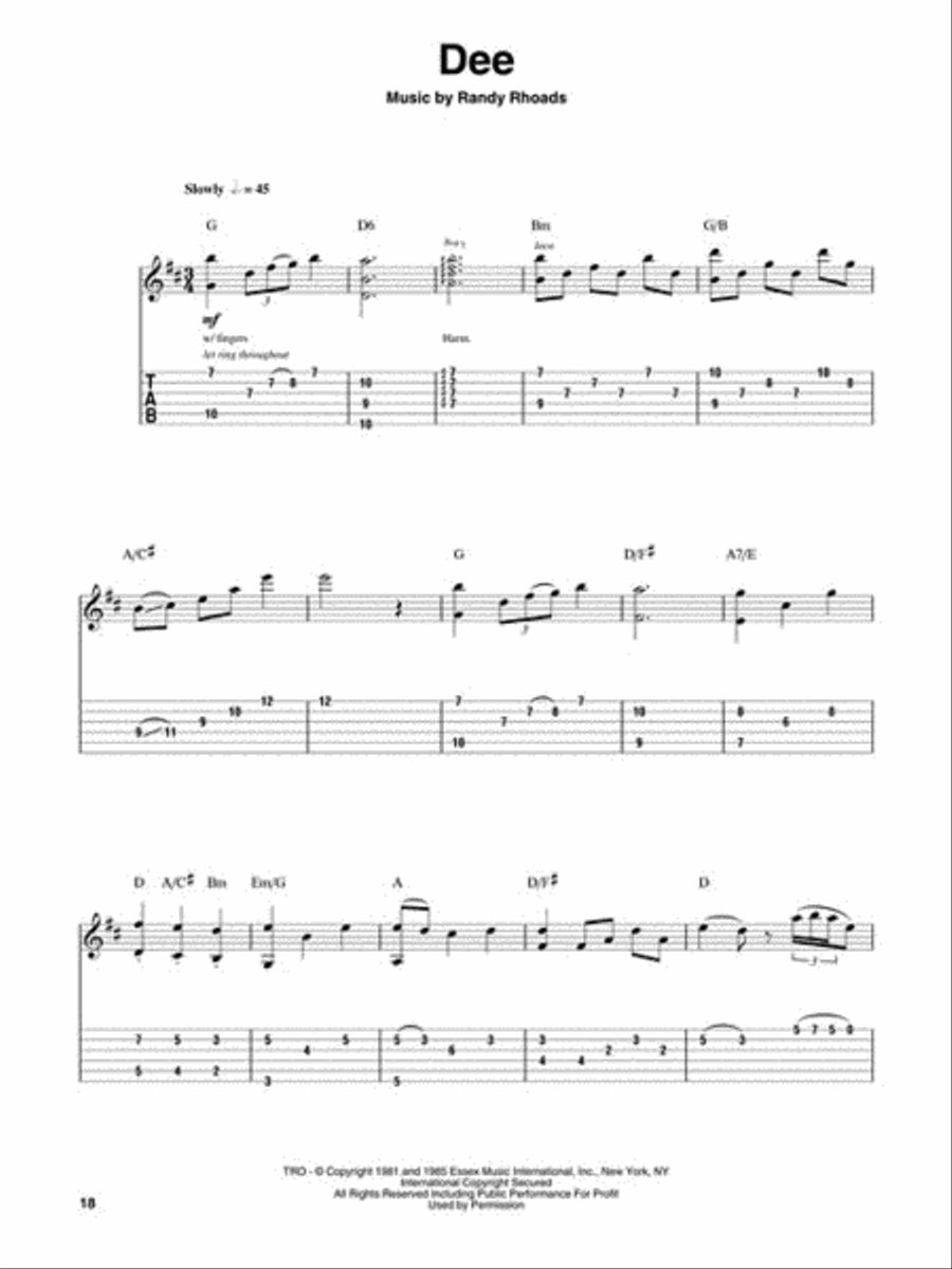 Classical Pop Acoustic Guitar scores gallery preview page 6
