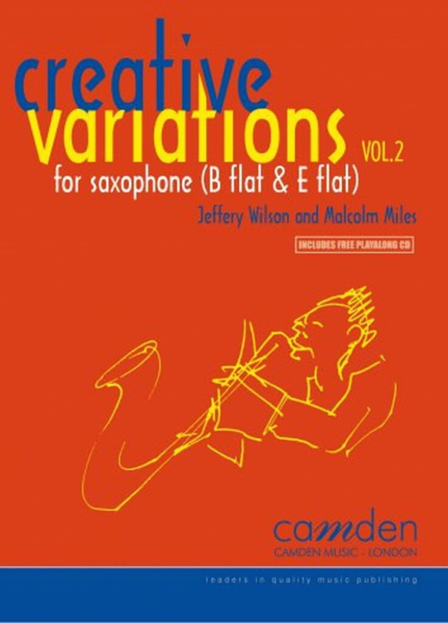 Creative Variations Volume 2 Saxophone scores gallery preview page 1