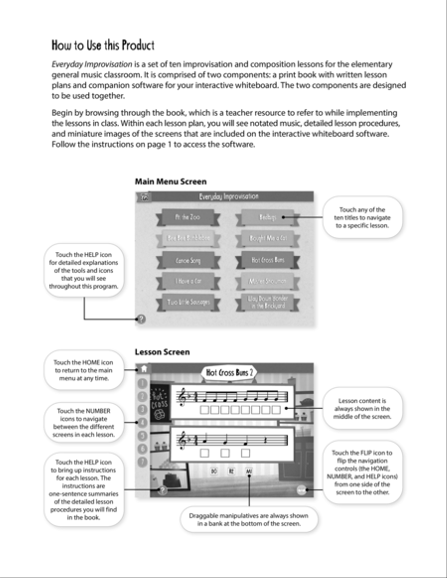 Everyday Improvisation Electronic Media scores gallery preview page 4