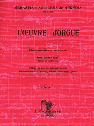 Book cover for L'oeuvre D'orgue Vol.1 (organ)