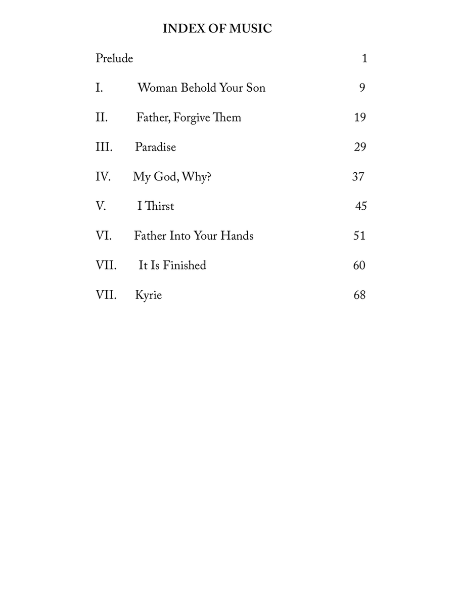 Last Words Orchestra Score and Instrument Parts 4-Part scores gallery preview page 5