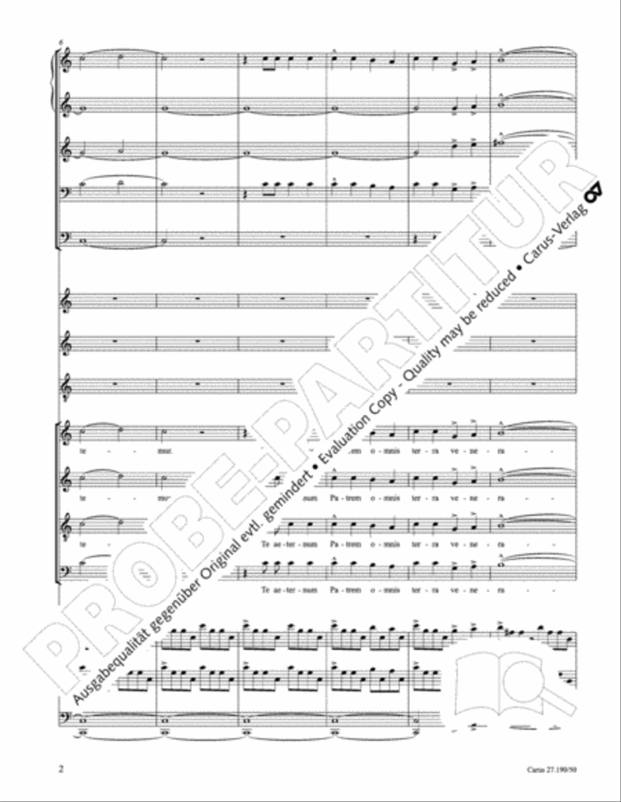 Te Deum TB scores gallery preview page 9