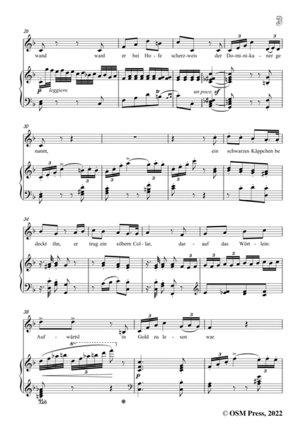 Loewe-Die Reigerbaize,in F Major,Op.106,for Voice and Piano