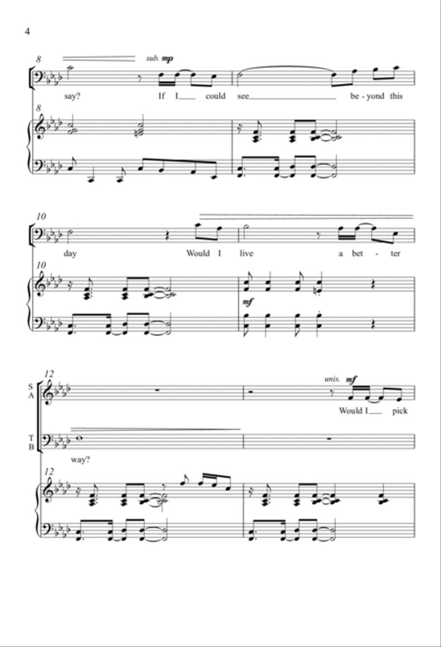 Beyond This Day 4-Part scores gallery preview page 2