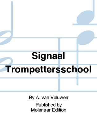 Book cover for Signaal Trompettersschool