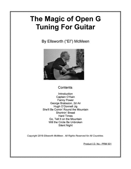 The Magic of Open G Tuning for Guitar (For Fingerstyle Guitar Tuned DGDGBD) image number null