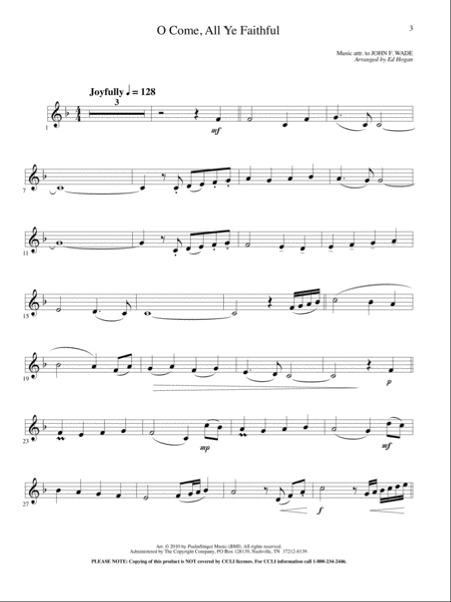 Creative Carols for Violin Violin Solo scores gallery preview page 2