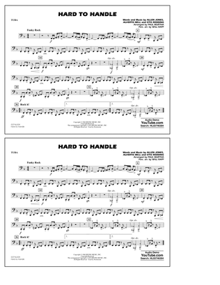Hard to Handle (arr. Paul Murtha) - Tuba