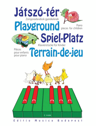 Book cover for Spiel-Platz - Klavierstücke für Kinder