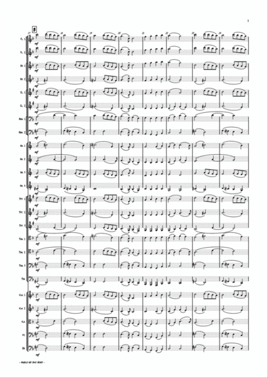 Angels We Have Heard On High Full Orchestra scores gallery preview page 4