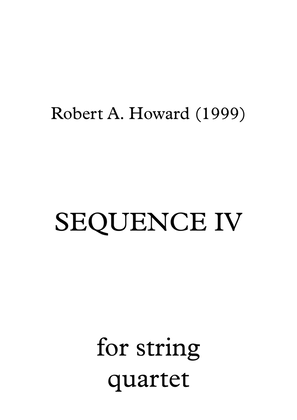 Sequence IV (full playing score)