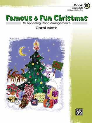 Book cover for Famous & Fun Christmas, Book 5